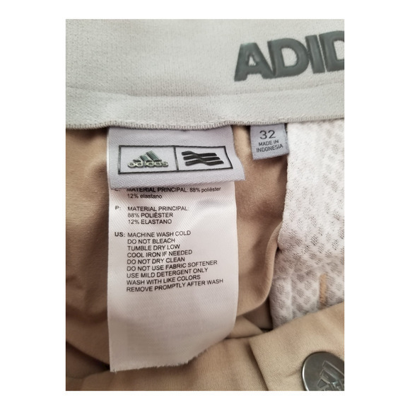 Adidas Men's Shorts Khaki Size 32 Inseam 10 in - Picture 4 of 8